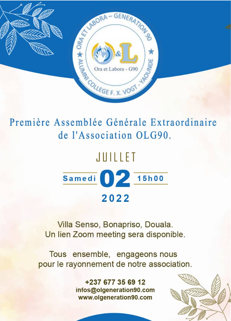 Assemblée generale 1